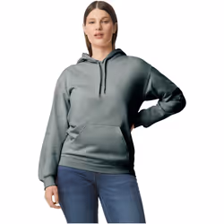 Gildan - Sweat à capuche SOFTSTYLE - Adulte (Gris foncé chiné)