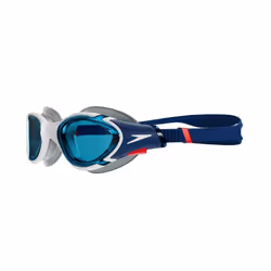 Speedo - Lunettes de natation 2.0 - Adulte - Taille unique (Bleu / Blanc)