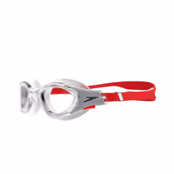 Speedo - Lunettes de natation 2.0 - Adulte - Taille unique (Transparent / Rouge)