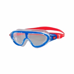 Speedo - Lunettes de natation RIFT - Enfant - Taille 6-14 ans (Rouge / Transparent)