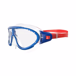 Speedo - Lunettes de natation RIFT - Enfant - Taille 6-14 ans (Rouge / Transparent)