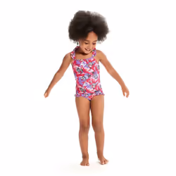 Speedo - Maillot de bain 1 pièce LEARN TO SWIM - Bébé fille (Rose / Violet)
