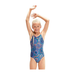 Speedo - Maillot de bain 1 pièce - Fille (Bleu / Violet)