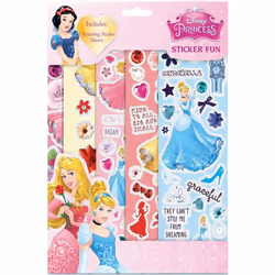 Disney Princess - Autocollants FUN (Multicolore)