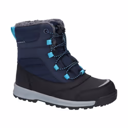 Hi-Tec - Après-skis LEO - Enfant (Bleu nuit / Noir / Bleu paon)