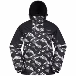 Mountain Warehouse - Blouson de ski SHADOW - Homme (Charbon / Blanc)