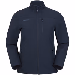 Mountain Warehouse - Veste softshell GRASMERE - Homme (Bleu foncé)