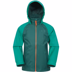 Mountain Warehouse - Veste imperméable TORRENT - Enfant (Vert)