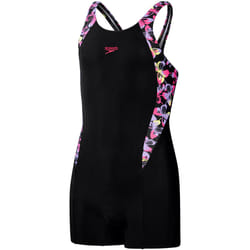 Speedo - Maillot de bain shorty - Fille (Noir / Rose)