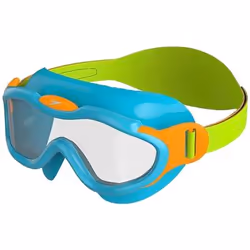 Speedo - Lunettes de natation - Enfant - Taille unique (Bleu / Vert)
