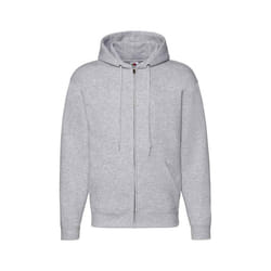 Fruit of the Loom - Veste à capuche PREMIUM - Adulte (Gris chiné)