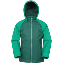 Mountain Warehouse - Veste imperméable TORRENT - Enfant (Vert)