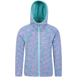 Mountain Warehouse - Veste à capuche KAYLEIGH - Enfant (Bleu)