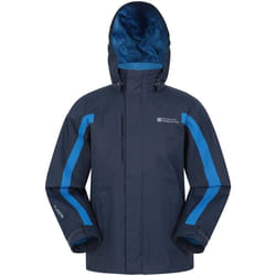Mountain Warehouse - Veste imperméable SAMSON - Enfant (Bleu marine)