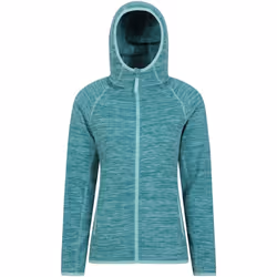 Mountain Warehouse - Veste à capuche LLEYN - Femme (Bleu sarcelle)