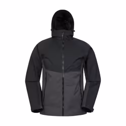 Mountain Warehouse - Veste imperméable VERGE EXTREME - Homme (Noir)