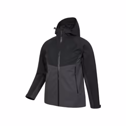 Mountain Warehouse - Veste imperméable VERGE EXTREME - Homme (Noir)