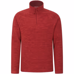 Mountain Warehouse - Haut polaire SNOWDON - Homme (Rouge foncé)