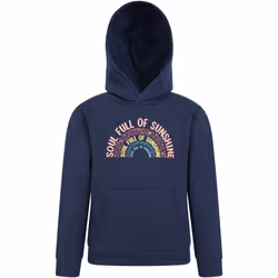 Mountain Warehouse - Sweat à capuche SOUL FULL OF SUNSHINE - Enfant (Bleu marine)