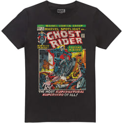 Marvel - T-shirt GHOST RIDER IS BORN - Homme (Noir)