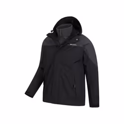 Mountain Warehouse - Veste imperméable STORM - Homme (Gris)