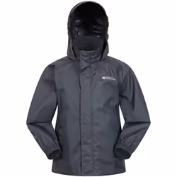 Mountain Warehouse - Veste imperméable PAKKA - Enfant (Noir)