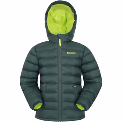 Mountain Warehouse - Veste matelassée SEASONS - Enfant (Vert kaki)