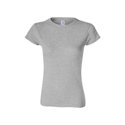 Gildan - T-shirt SOFTSTYLE - Femme (Gris chiné)