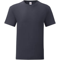 Fruit of the Loom - T-shirt ICONIC - Homme (Bleu marine foncé)
