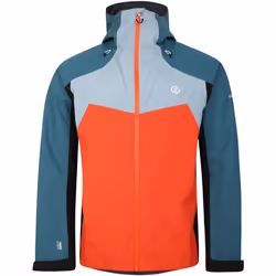 Dare 2B - Veste imperméable CORNICE - Homme (Orange vif / Gris ardoise)