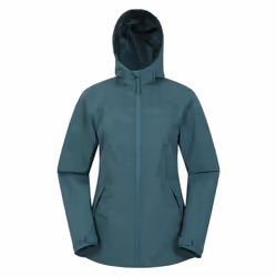 Mountain Warehouse - Veste imperméable VANCOUVER - Femme (Bleu sarcelle)