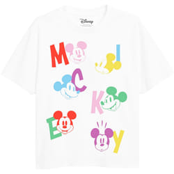 Disney - T-shirt - Fille (Blanc)