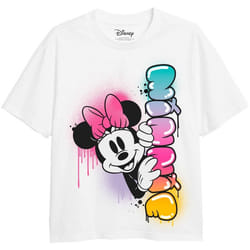 Disney - T-shirt - Fille (Blanc)