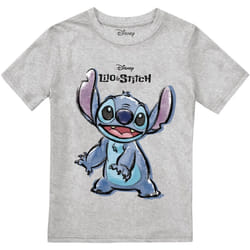 Lilo & Stitch - T-shirt - Garçon (Gris Chiné)