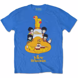 The Beatles - T-shirt YELLOW SUBMARINE - Enfant (Bleu)