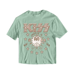Kiss - Haut court SPIRIT OF ´76 - Femme (Vert)