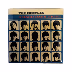 The Beatles - Badge HARD DAYS NIGHT (Multicolore)