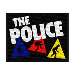 The Police - Écusson - Taille unique (Noir / Multicolore)
