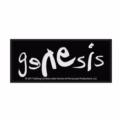 Genesis - Écusson - Taille unique (Noir / Blanc)
