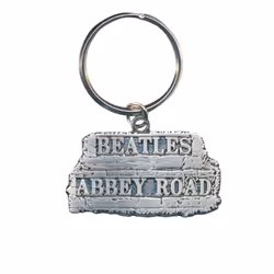 The Beatles - Porte-clés ABBEY ROAD SIGN - Taille unique (Argenté)