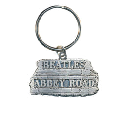 The Beatles - Porte-clés ABBEY ROAD SIGN - Taille unique (Argenté)