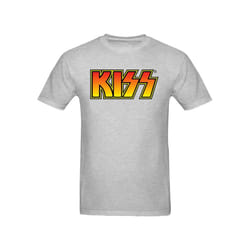 Kiss - T-shirt VINTAGE CLASSIC - Adulte (Gris)