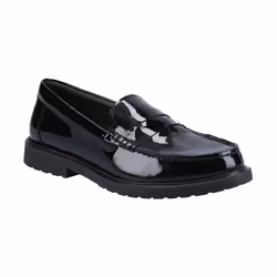 Hush Puppies - Mocassins VERITY - Femme (Noir verni)