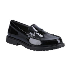 Hush Puppies - Mocassins VERITY - Femme (Noir verni)
