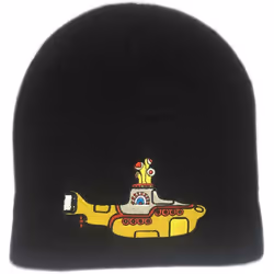 The Beatles - Bonnet YELLOW SUBMARINE - Adulte (Noir)
