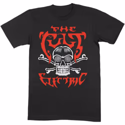 The Cult - T-shirt ELECTRIC - Adulte (Noir / Rouge / Blanc)