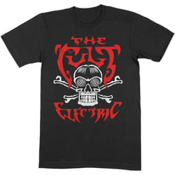 The Cult - T-shirt ELECTRIC - Adulte (Noir / Rouge / Blanc)