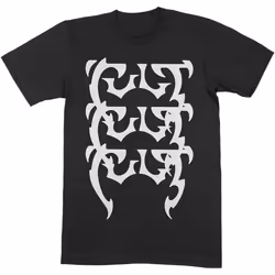 The Cult - T-shirt - Adulte (Noir / Blanc)
