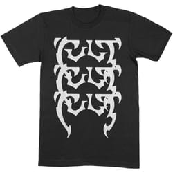 The Cult - T-shirt - Adulte (Noir / Blanc)