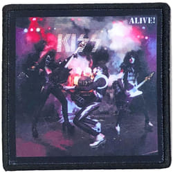 Kiss - Patch à repasser ALIVE! - Taille unique (Multicolore)